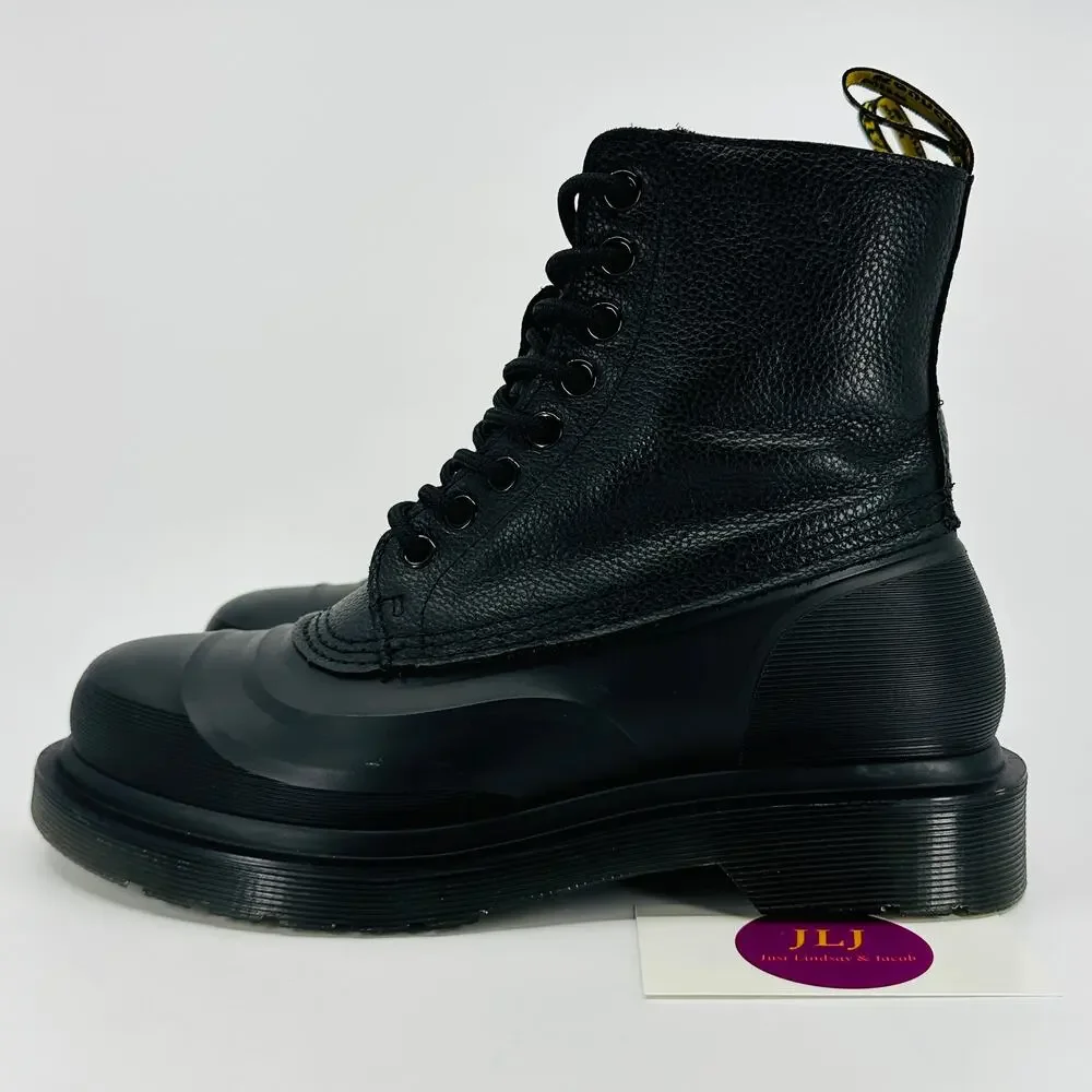 Dr. Martens Women's 1460 Sub Water Resistant Leather Fleece Lined Boots Size 6